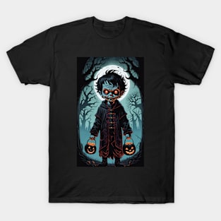 Trick or Treat Zombie Kid T-Shirt